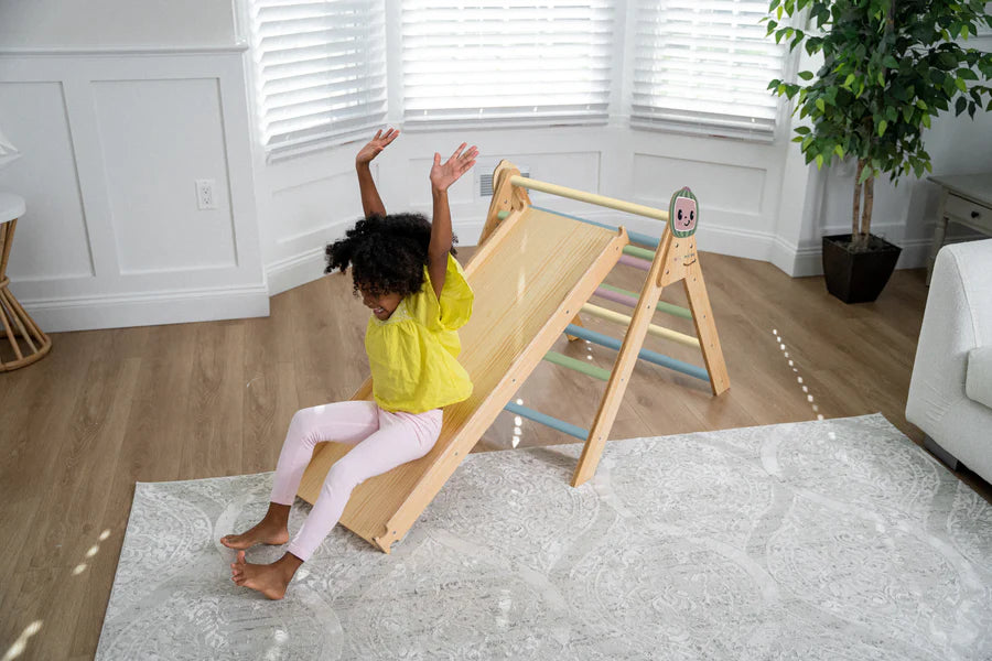 Hazel CocoMelon Pikler Triangle & Rocker Set