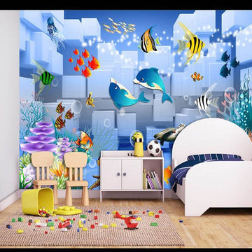 3D Kids Room Wallpaper