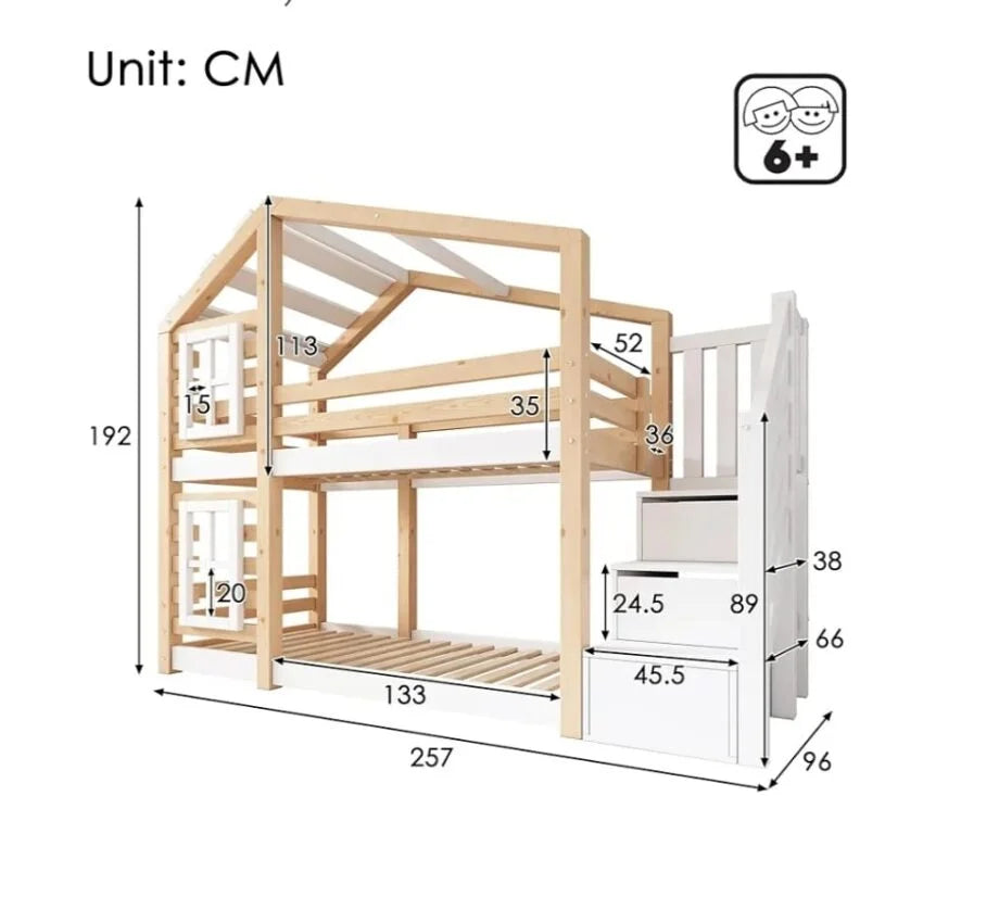 Kids Bunk Bed