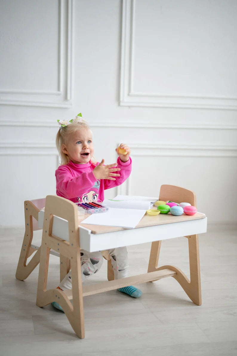 Toddler Table and Chair Set / Activity Table