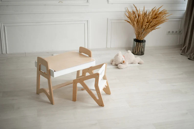 Toddler Table and Chair Set / Activity Table