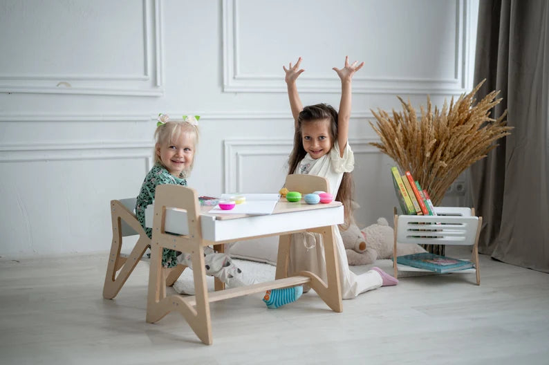 Toddler Table and Chair Set / Activity Table